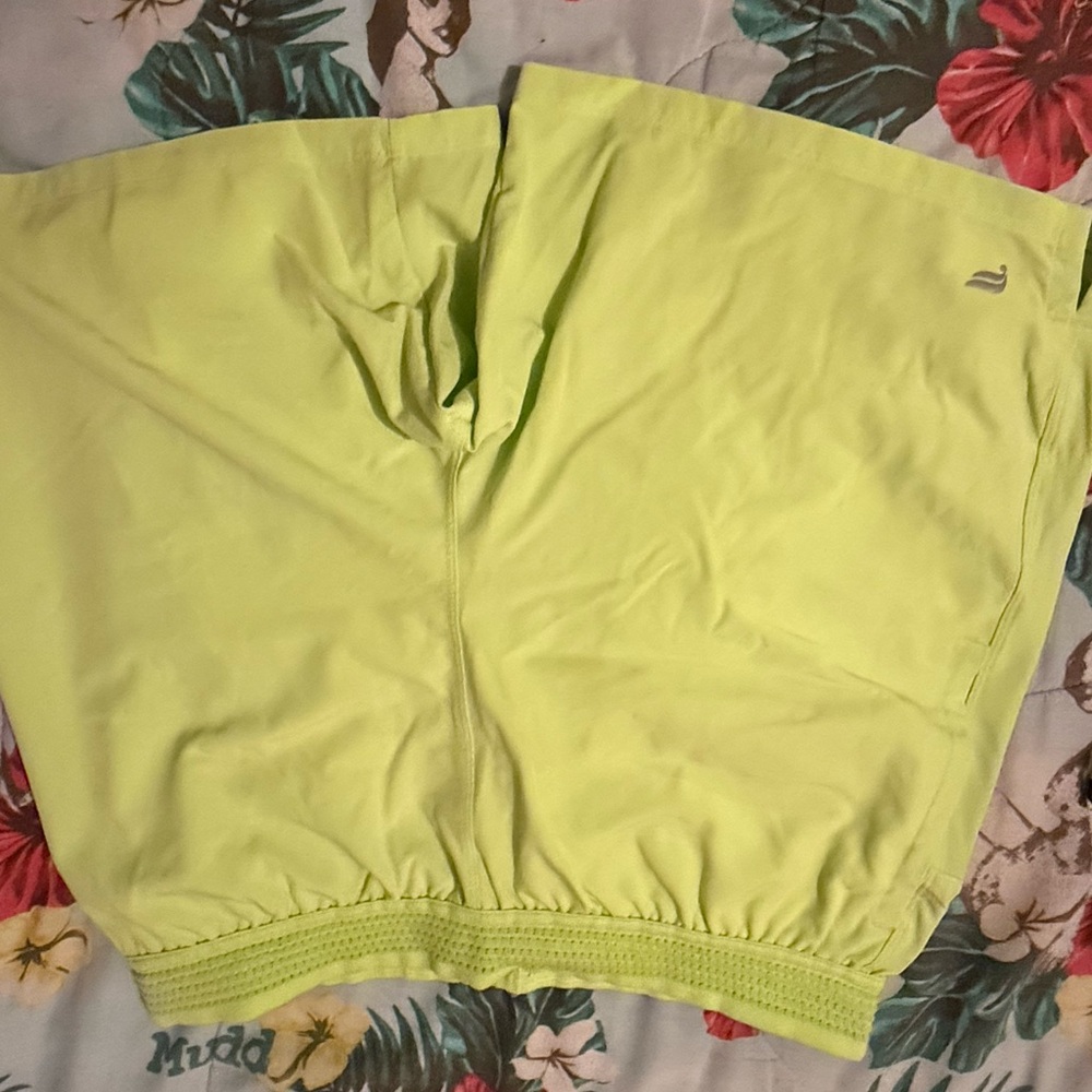 Bright Yellow Athletic Shorts